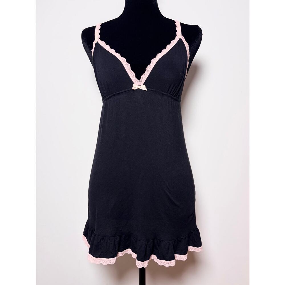 Gilligan & O’Malley Black Slip Dress READ